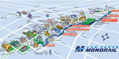 LV monorail քարտեզի վրա